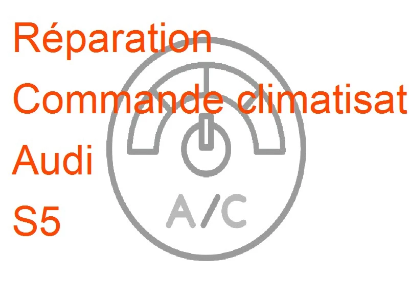 Commande climatisation Audi S5