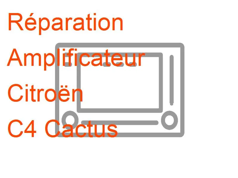 Amplificateur Citroën C4 Cactus Philips