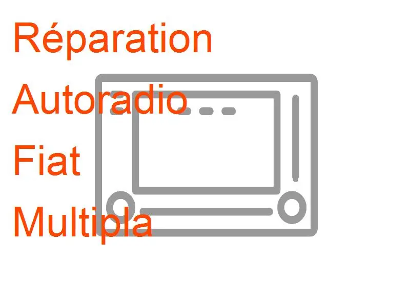 Autoradio Fiat Multipla Navi RNS 3