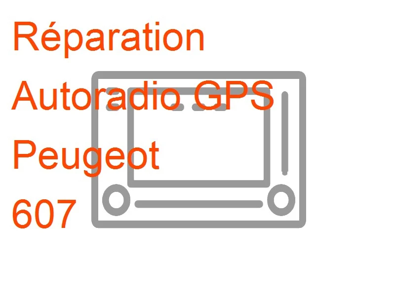 Autoradio GPS Peugeot 607 Magneti Marelli RT3eV-N3-Q3