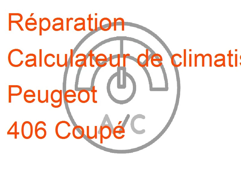 Calculateur de climatisation Peugeot 406 Coupé