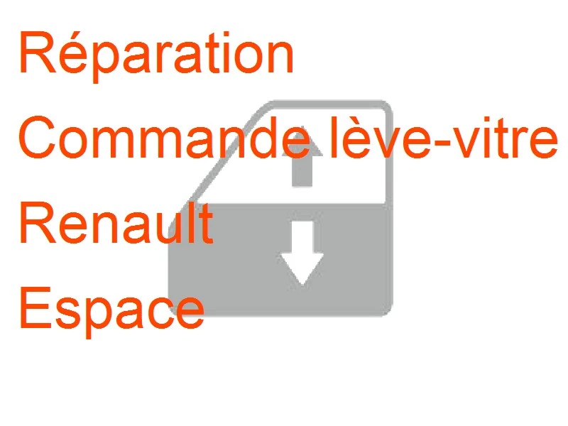 Commande lève-vitre Renault Espace