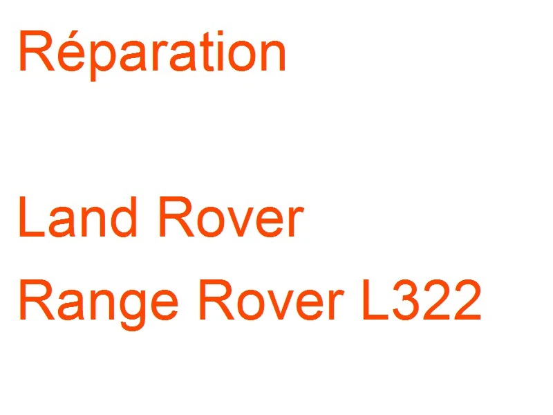 Land Rover Range Rover L322 Bosch DME M1.7.3
