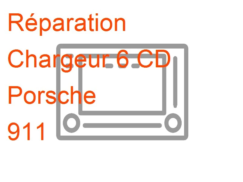 Chargeur 6 CD Porsche 911