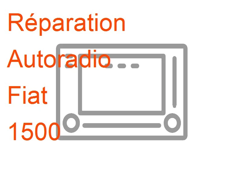 Autoradio Fiat 1500