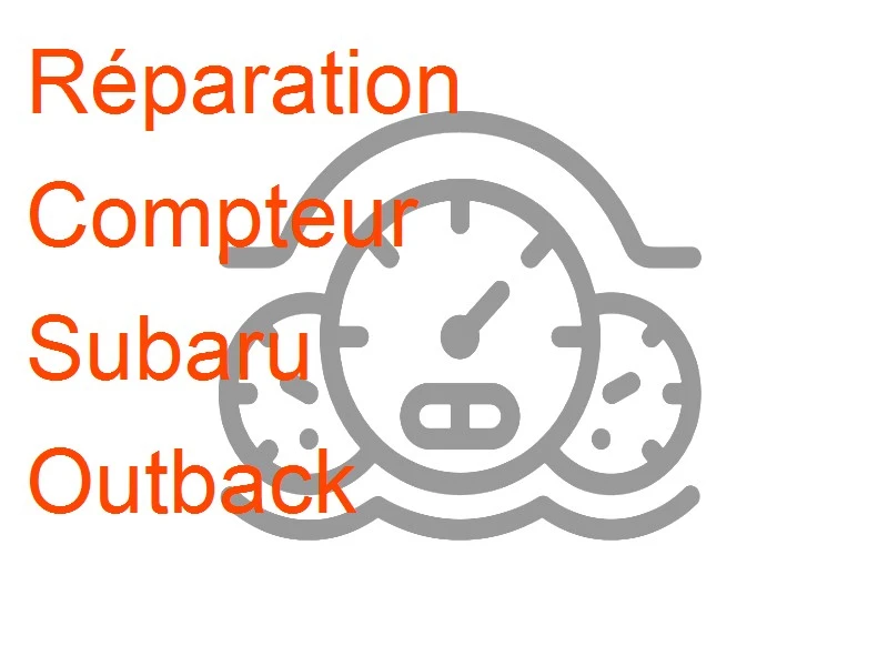 Compteur Subaru Outback