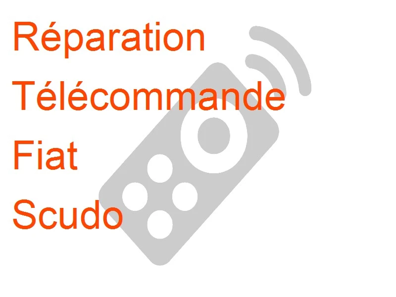 Télécommande Fiat Scudo