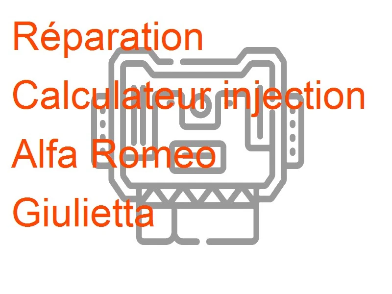 Calculateur injection Alfa Romeo Giulietta
