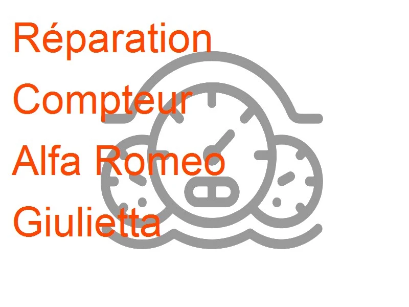 Compteur Alfa Romeo Giulietta
