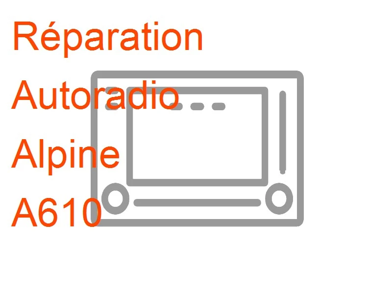 Autoradio Alpine A610