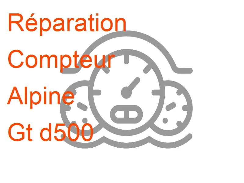 Compteur Alpine Gt d500