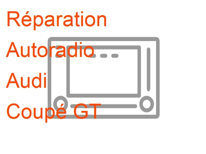 Autoradio Audi Coupé GT