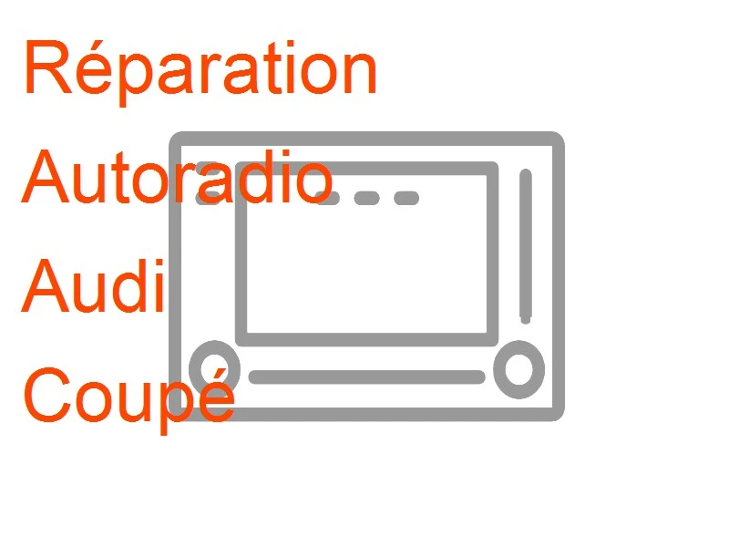 Autoradio Audi Coupé