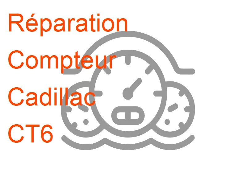 Compteur Cadillac CT6