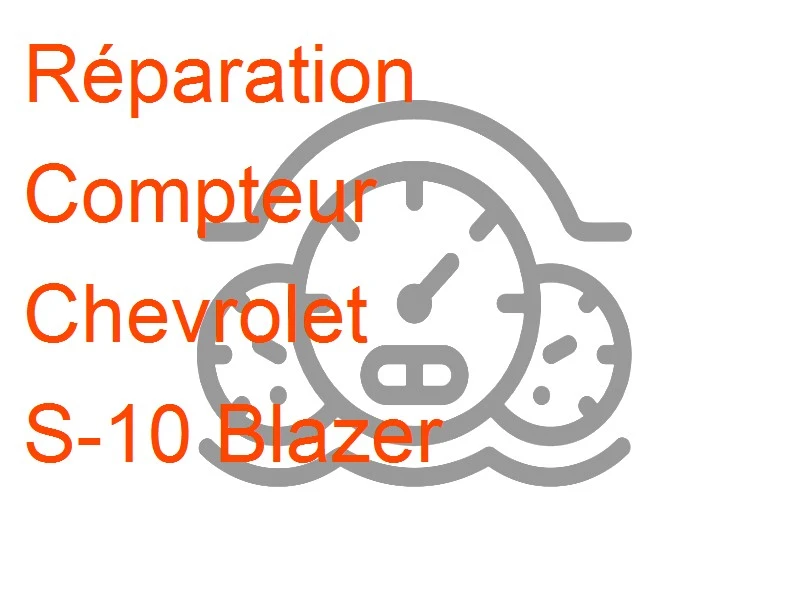 Compteur Chevrolet S-10 Blazer