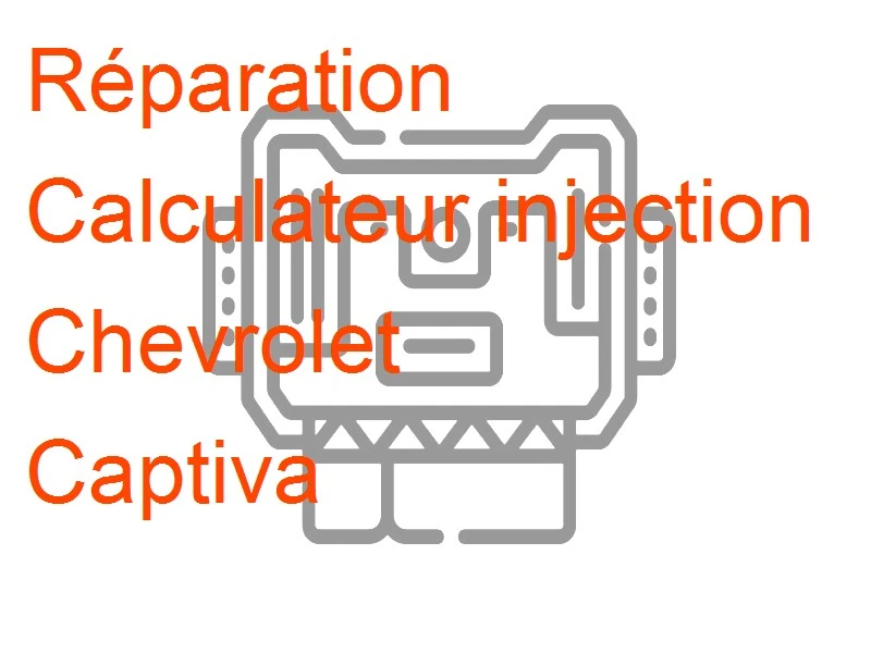 Calculateur injection Chevrolet Captiva