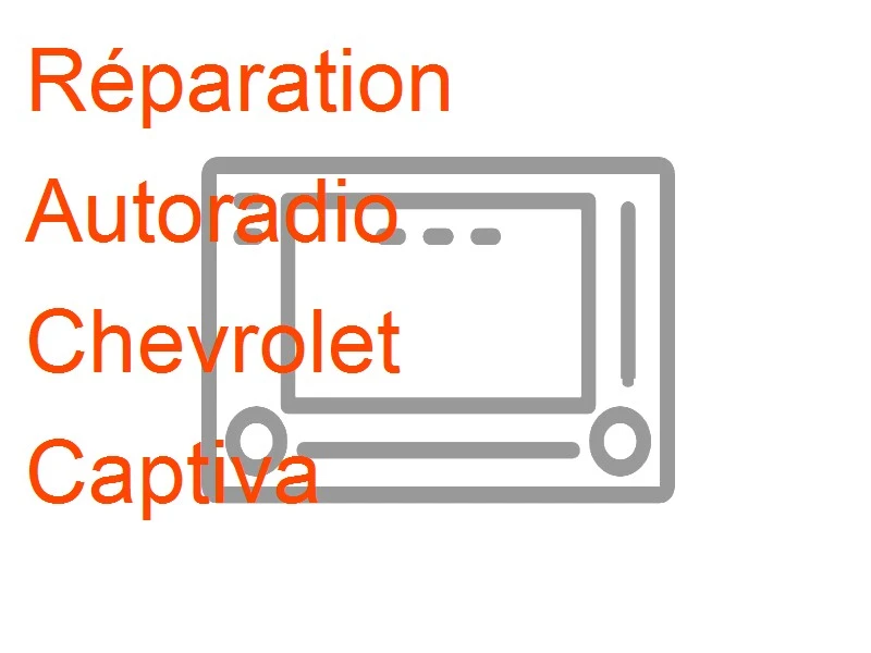 Autoradio Chevrolet Captiva