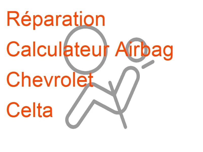 Calculateur Airbag Chevrolet Celta