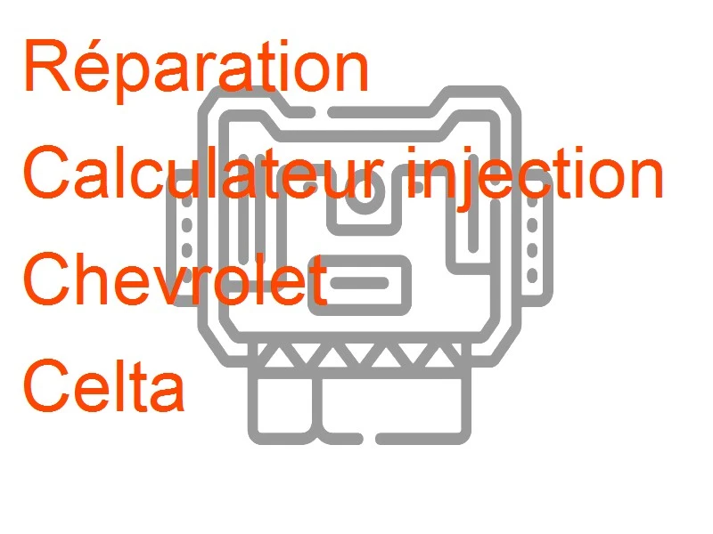 Calculateur injection Chevrolet Celta