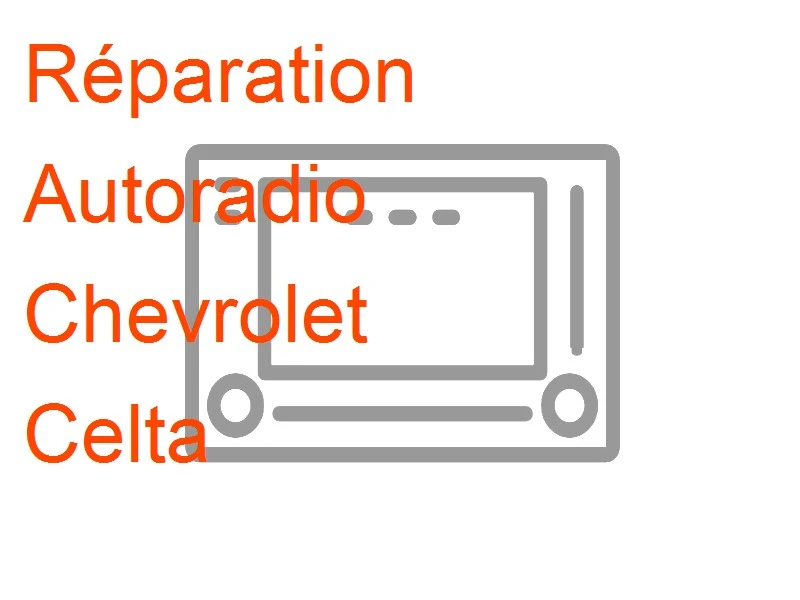 Autoradio Chevrolet Celta