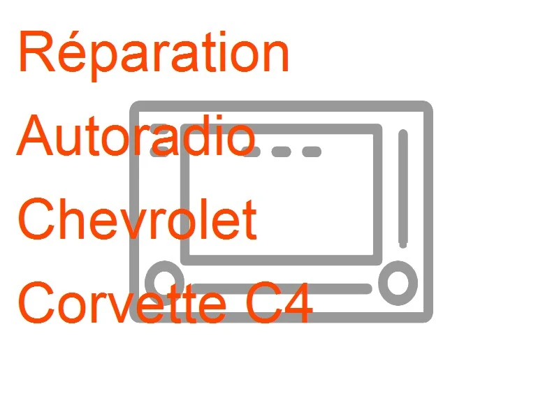 Autoradio Chevrolet Corvette C4