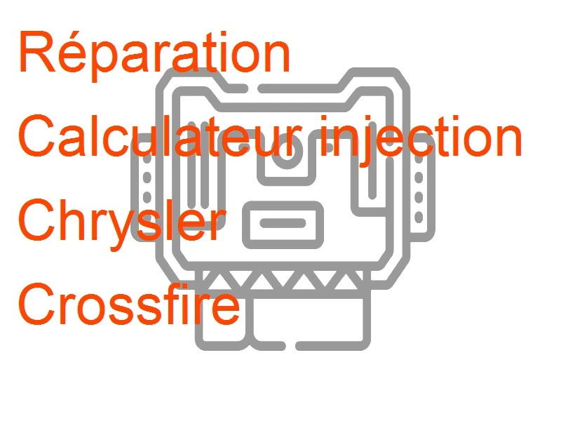 Calculateur injection Chrysler Crossfire