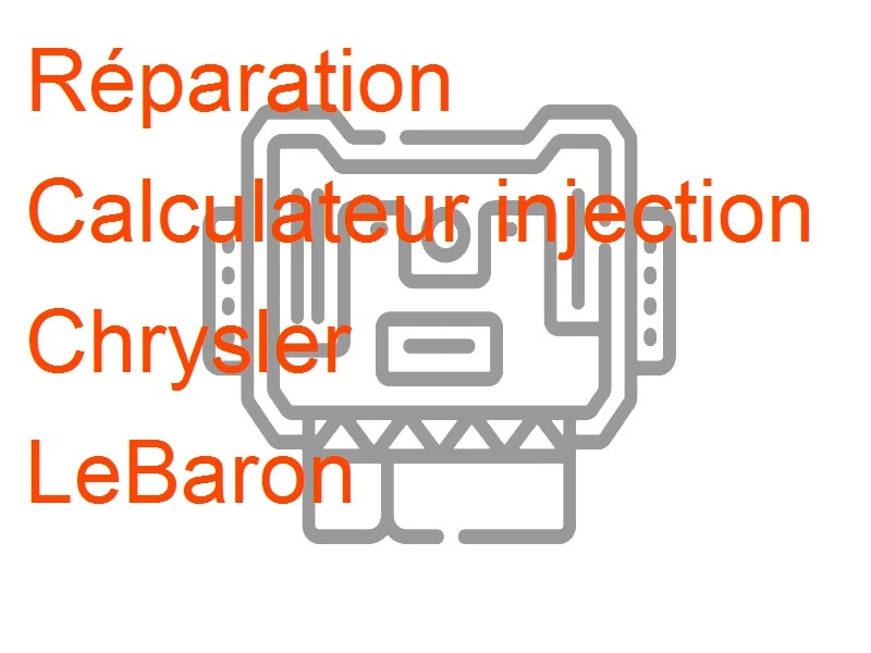 Calculateur injection Chrysler LeBaron