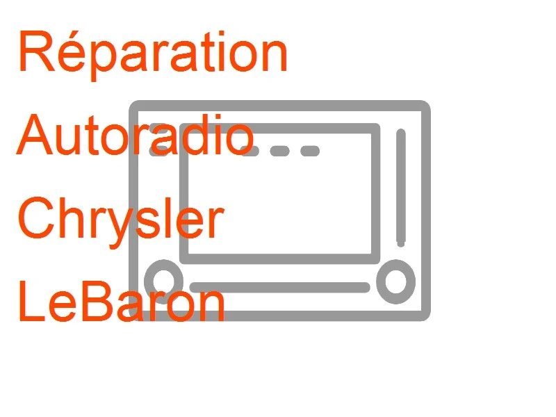 Autoradio Chrysler LeBaron