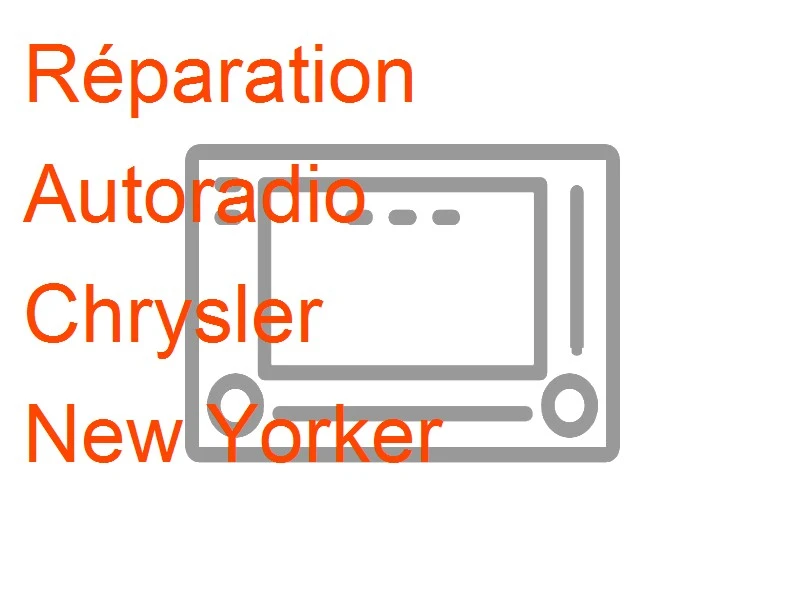 Autoradio Chrysler New Yorker