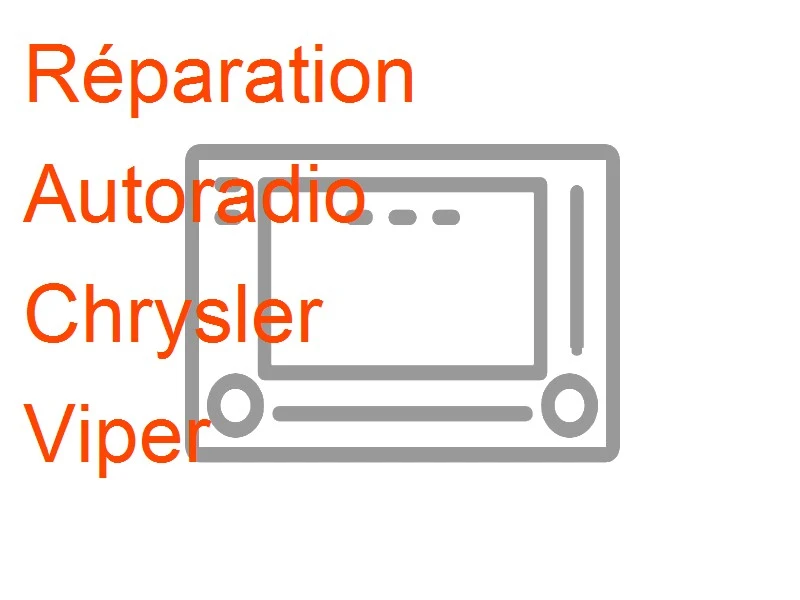 Autoradio Chrysler Viper