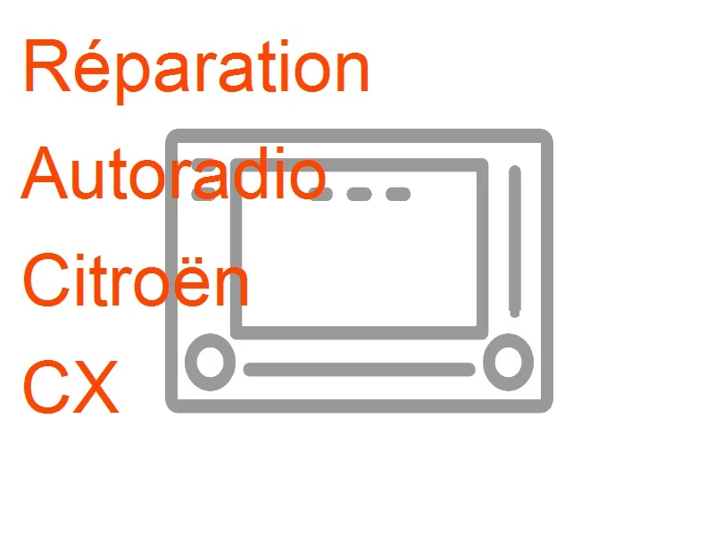 Autoradio Citroën CX