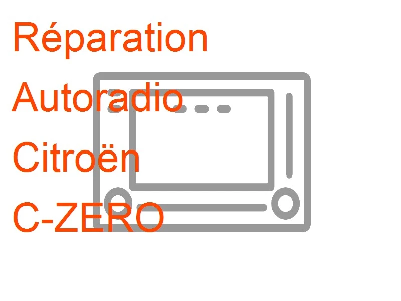 Autoradio Citroën C-ZERO