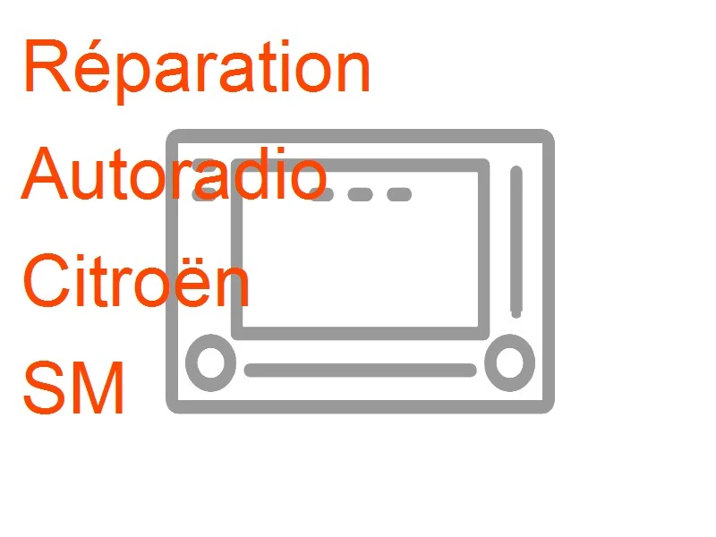 Autoradio Citroën SM