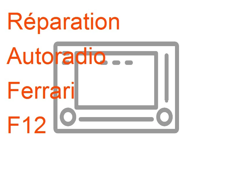 Autoradio Ferrari F12