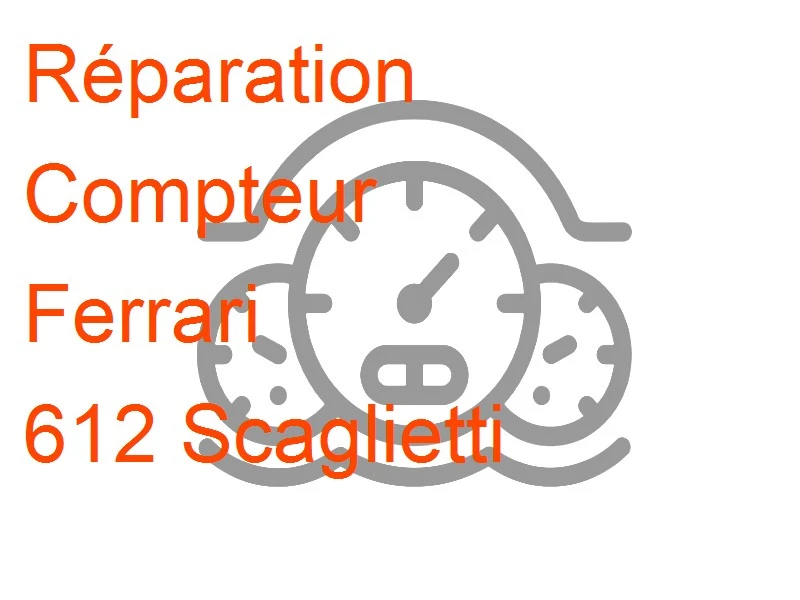 Compteur Ferrari 612 Scaglietti