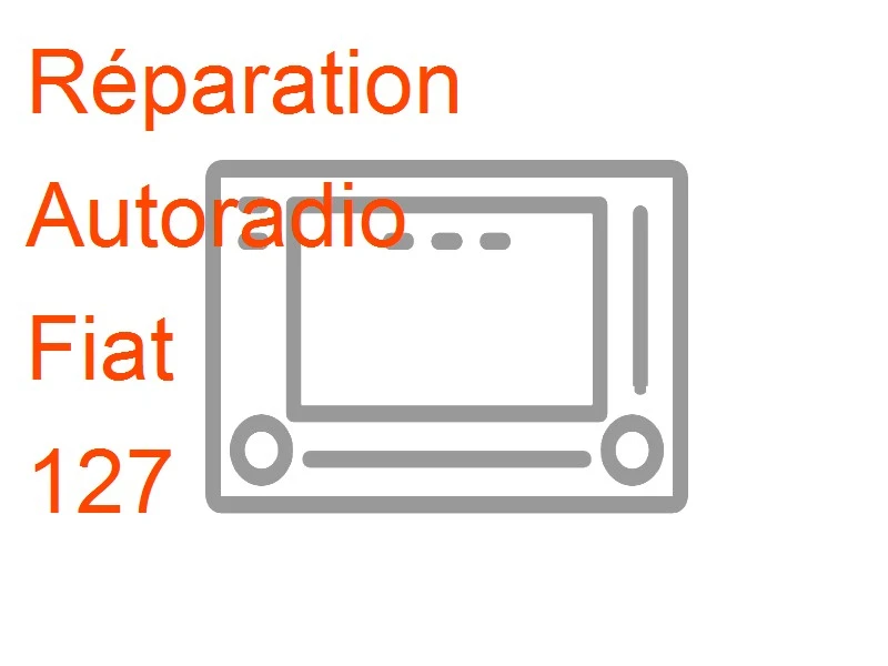 Autoradio Fiat 127