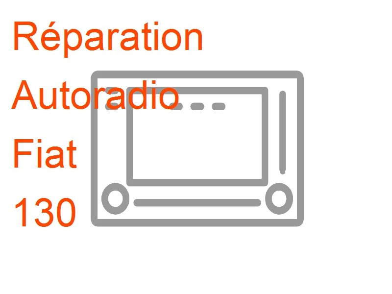 Autoradio Fiat 130