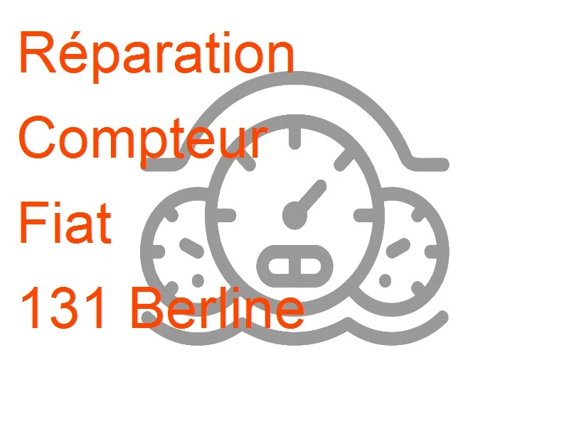 Compteur Fiat 131 Berline