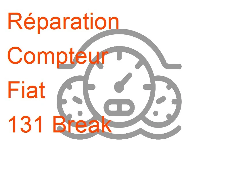 Compteur Fiat 131 Break