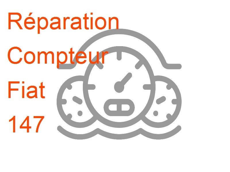 Compteur Fiat 147