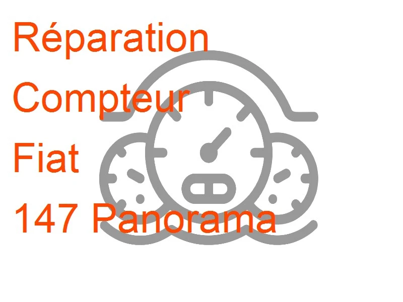 Compteur Fiat 147 Panorama