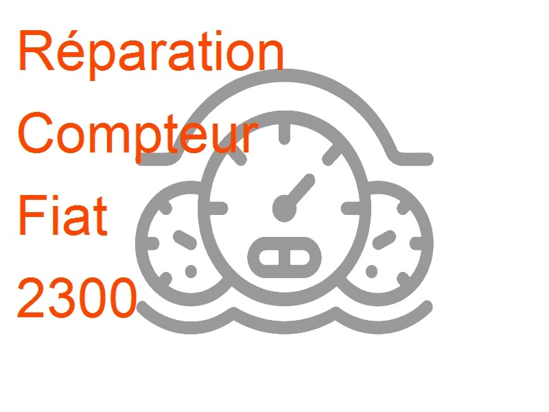 Compteur Fiat 2300