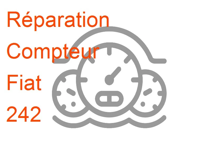 Compteur Fiat 242