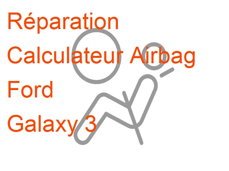 Calculateur Airbag Ford Galaxy 3