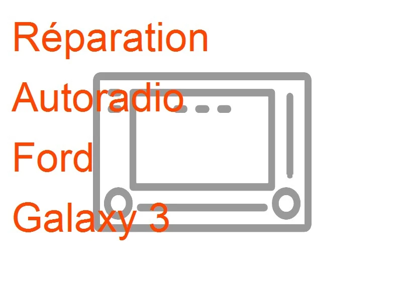Autoradio Ford Galaxy 3