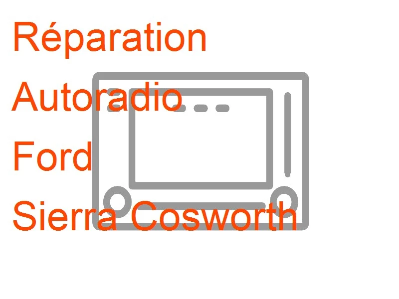 Autoradio Ford Sierra Cosworth