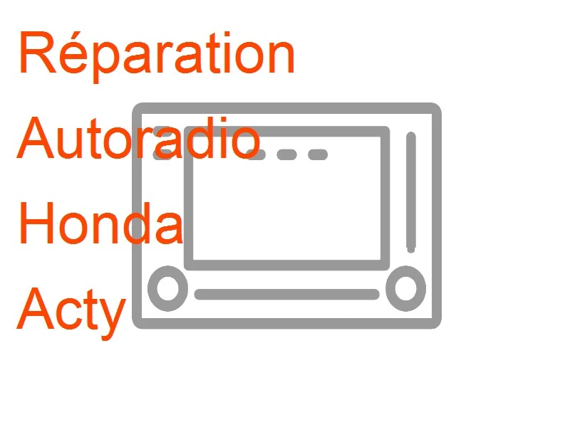 Autoradio Honda Acty