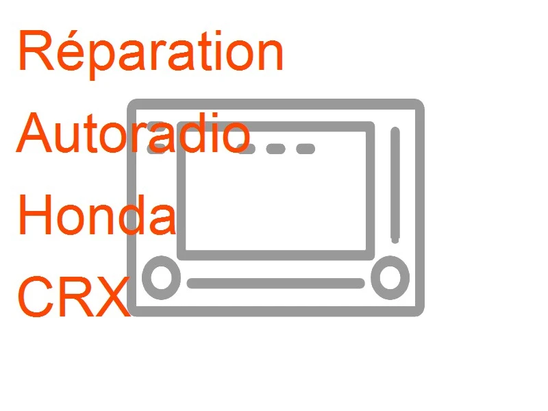 Autoradio Honda CRX
