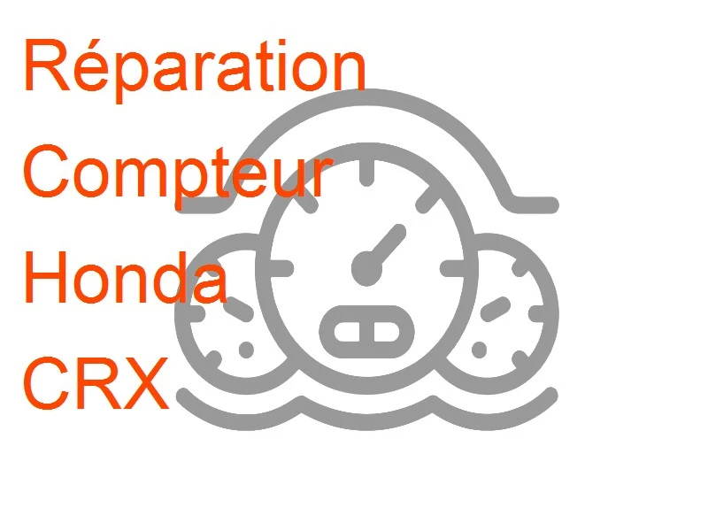 Compteur Honda CRX