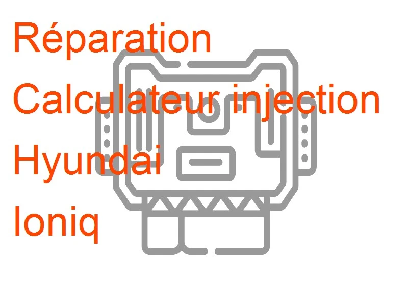 Calculateur injection Hyundai Ioniq